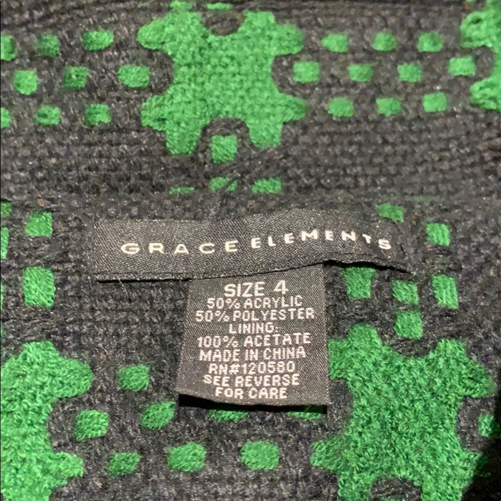 Guc Grace Elements Cropped Jacket - image 3